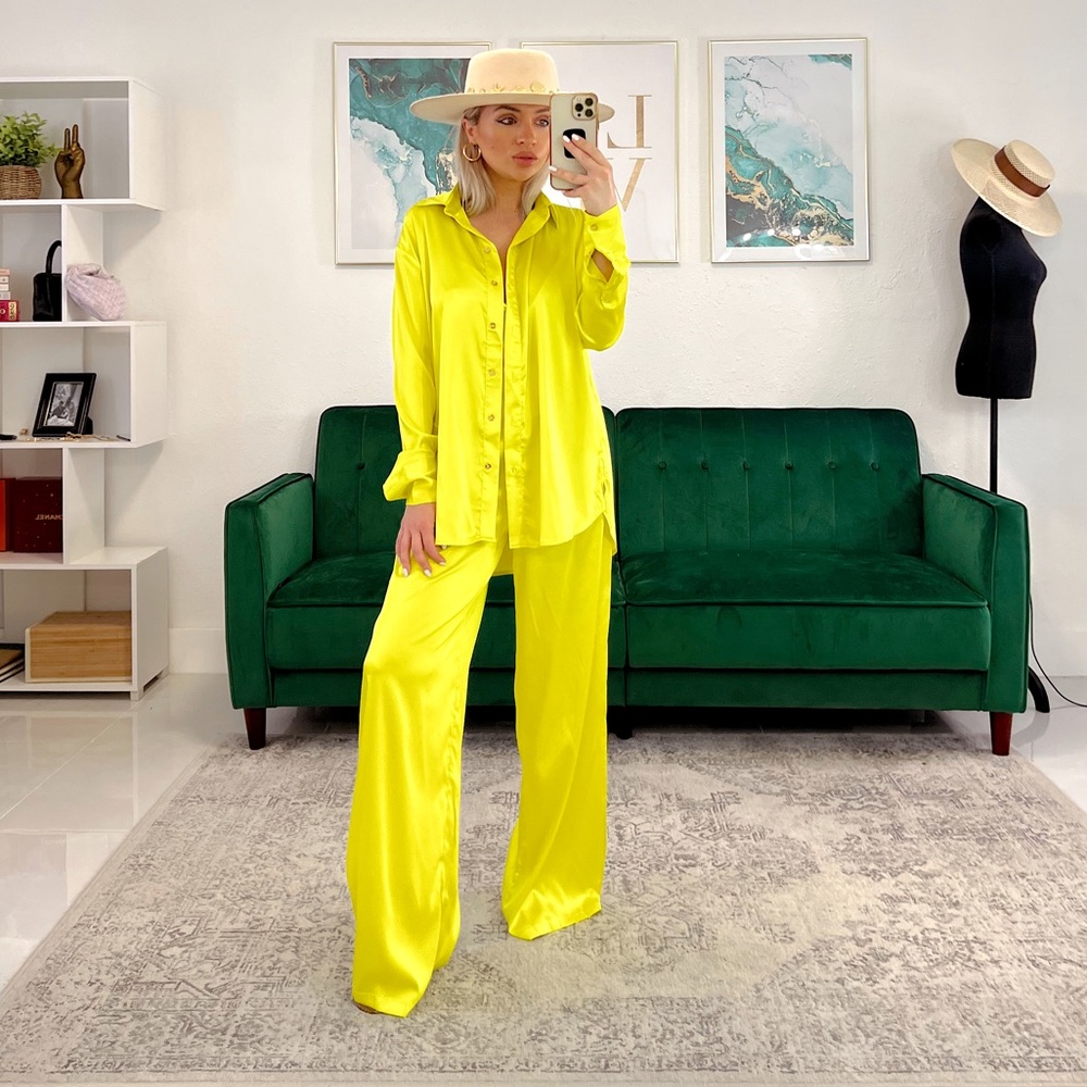 Yellow Women's Jacket & Coat - Picture 8 of 8